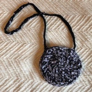 cute funky handmade crochet purse